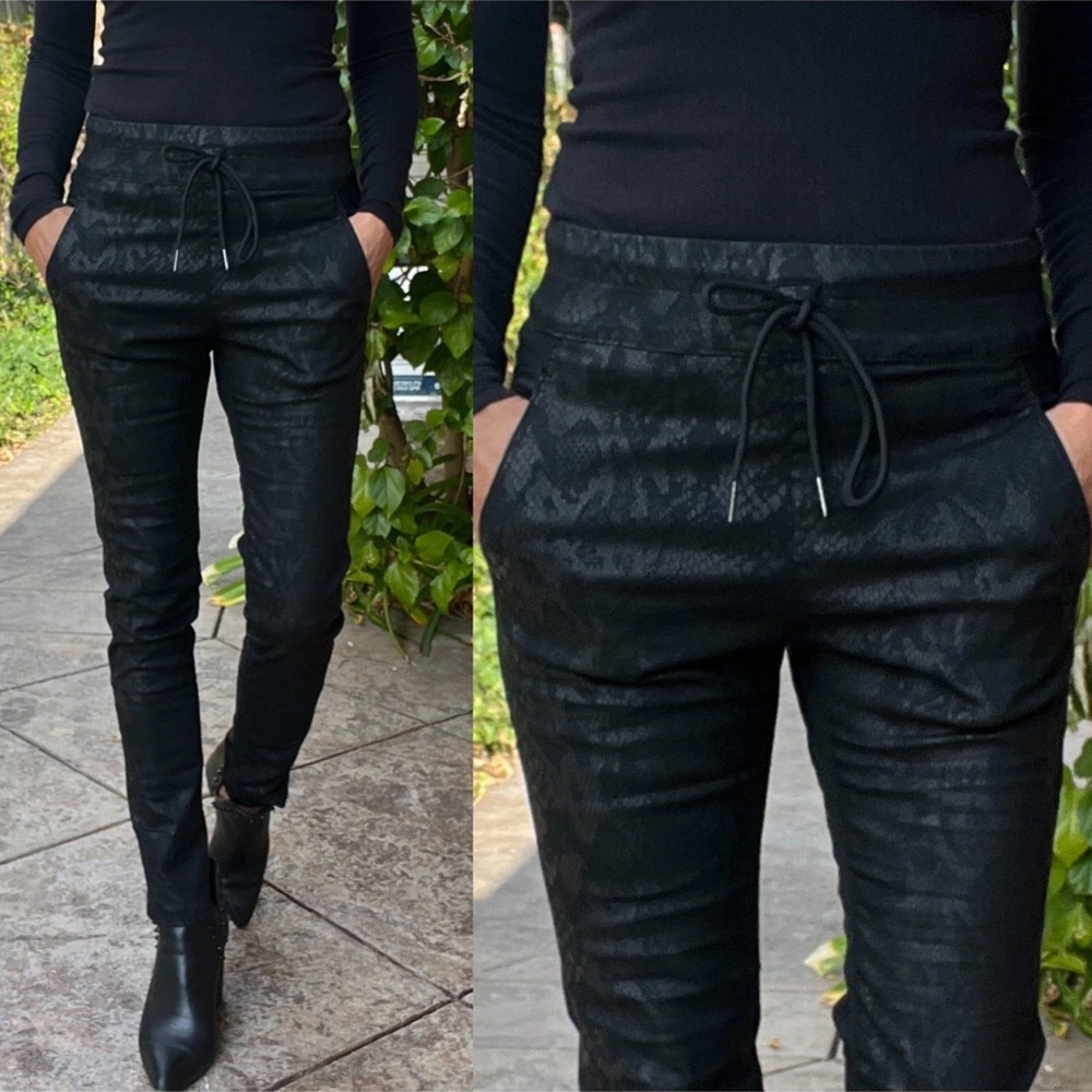 Bevy Flog Shely Pant Black Python 24 - image 1